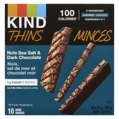 KIND THIN NUTS SALT DK CH 10PK GF