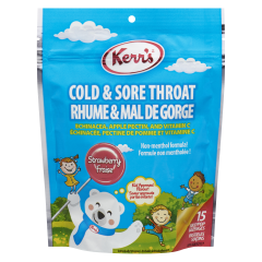 KERR S STRWBRY LOZENGE LO LLYPOP