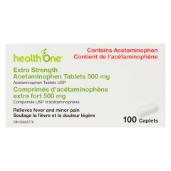 H ONE ACETAMIN CAPLET 500MG