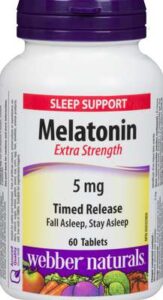 WEB MELATONIN E/S TR 5MG