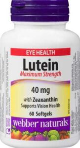 WEB LUTEIN MAX 40MG GEL