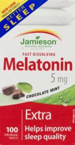 JAM MELATONIN FMELT 5 MG CHOC MINT
