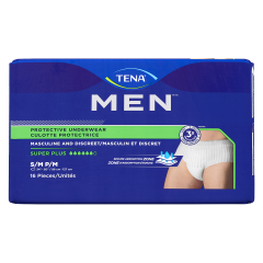 TENA U/W MEN LRG SUPER PL S
