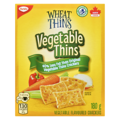 WHEAT THINS VEG THINS 40%  180G