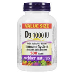 WN VIT D3 1000 IU VALPK 500TB