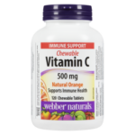 WN CHEW VIT C  500MG ORAN 120S.