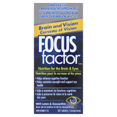 FOCUS FACTOR   BRAIN VISI 60CT