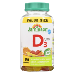 JAMISON VIT D GUMMY 1000 IU VALU