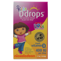 DDROPS KIDS D3 VIT D      400IU