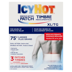 ICY HOT MEDCTD  PATCH XL