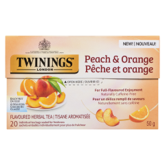 TWIN TEA HERB  PEACH ORNG