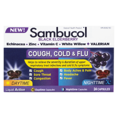 SAMBUCOL BLACK  ELDBERRY  D&NGT24CT