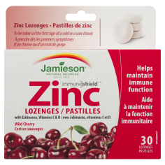 JAMIESON ZINC LOZ WILD CHERRY
