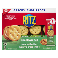 RITZ SNACKWICHES PB 8X39G