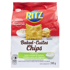 RITZ CHIPS S/CREAM&ONION