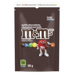 M&M MILK CHOC POUCH