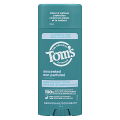 TOMS DEODORANT UNSCENTED 92G