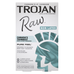 TROJAN RAW NON LATEX