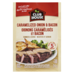 CH CARM ON & BACON SAUCE