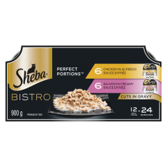 SHEBA BISTRO CREAMY GRAVY 12X75G
