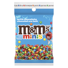 M&M MINI MILK  CHOC PEG