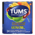 TUMS ROLLS     EX FRUIT   3X8CT