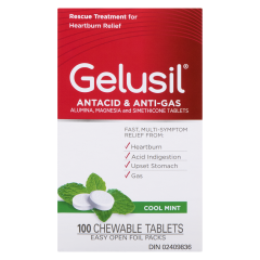 GELUSIL ANACID ANTGAS 100TBS