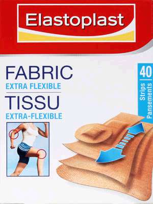 Elastoplast Fabric Bandages Assorted - 10 × 40ea
