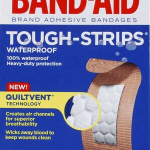 Band-Aid Tough-Strips Waterproof Bandages 6 × 20ea