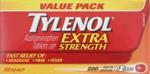 TYLENOL E/S TABS EASY TO SWALLO