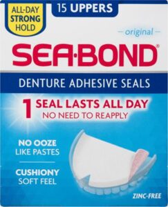SEA-BOND DENTURE ADHESIVE UPPERS