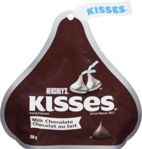 HERSHEY KISSES MLK CHOC