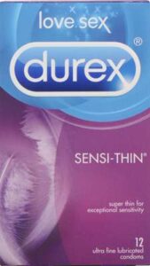 DUREX SENSITHN LUBRICATED