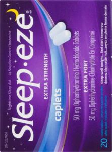 SLEEP-EZE D E/S CAPLET -R