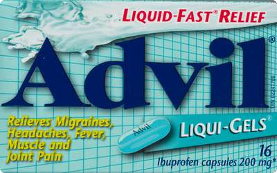 ADVIL 200MG LIQUI-GELS 16 S