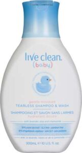 LIVE CLEAN BBY SHMP/WASH