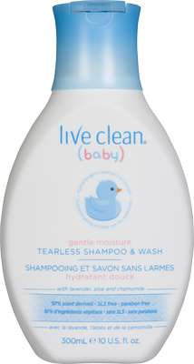 LIVE CLEAN BBY SHMP/WASH