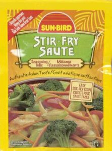 SUNBIRD STIRFRY SEASONING