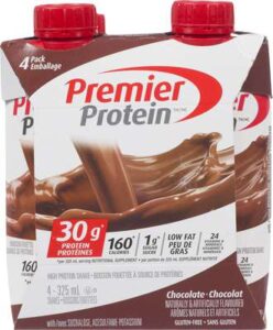 PREMIER PROT   SHAKE CHOC   4X325ML