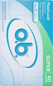 OB TAMPONS SUPER