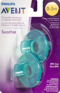 AVENT SOOTHIE 0-3MO 2PK