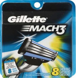 GILLETTE MACH3 CARTRIDGES 8CT