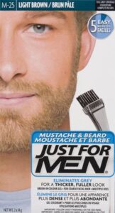JFM MUSTACHE   LGHT BROWN & BEARD