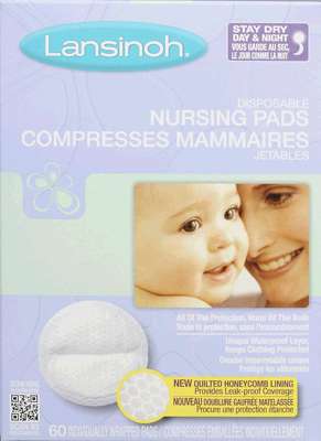 LANSINOH NURSE PADS 60EA