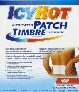 ICY HOT BACK PATCH