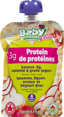 Baby Gourmet Plus Banana Apple Fig 8+MO - 12 × 128ml