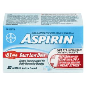 ASPIRIN COATED 81MG -R
