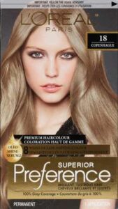 PREFRNC 18 MED ASH BLONDE