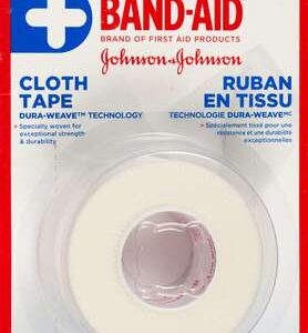 J&J FIRST AID CLOTH TAPE 1IN X 10YD