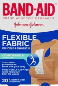 BAND-AID KNUCKLE & FINGERTIP BANDAG